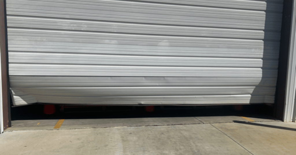 Can automatic garage doors be broken into?