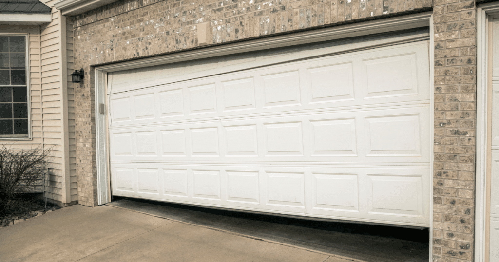 How much to replace garage door panels?