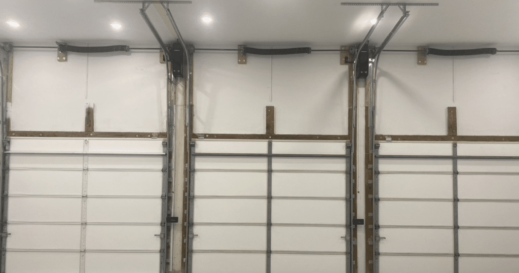high lift garage door conversion