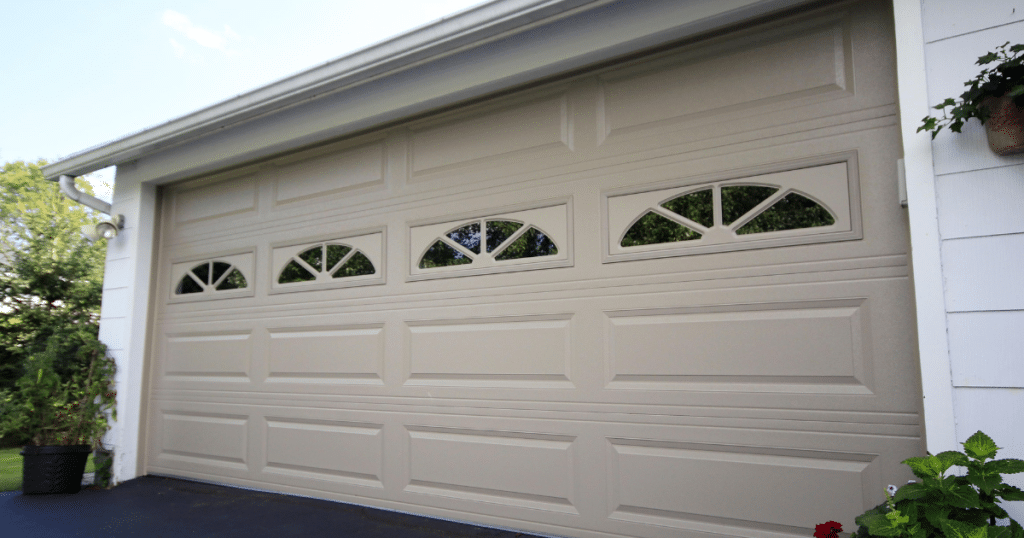 long panel garage door