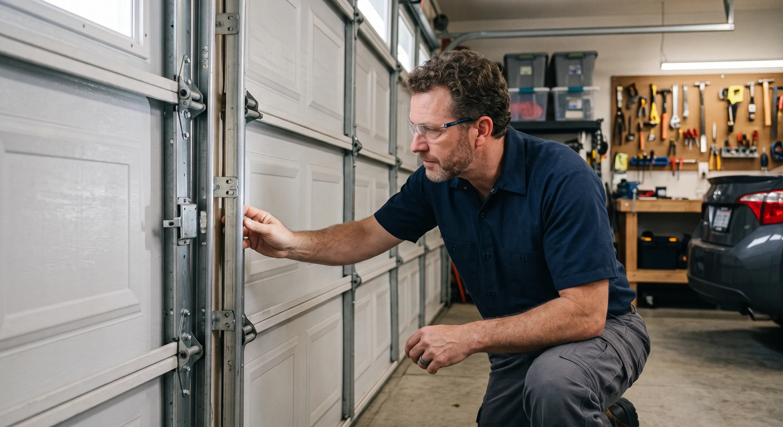 How to Check Garage Door Hardware Without Taking Anything Apart