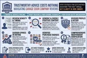 How to Tell If the Garage Door Company Reviews Are Fake