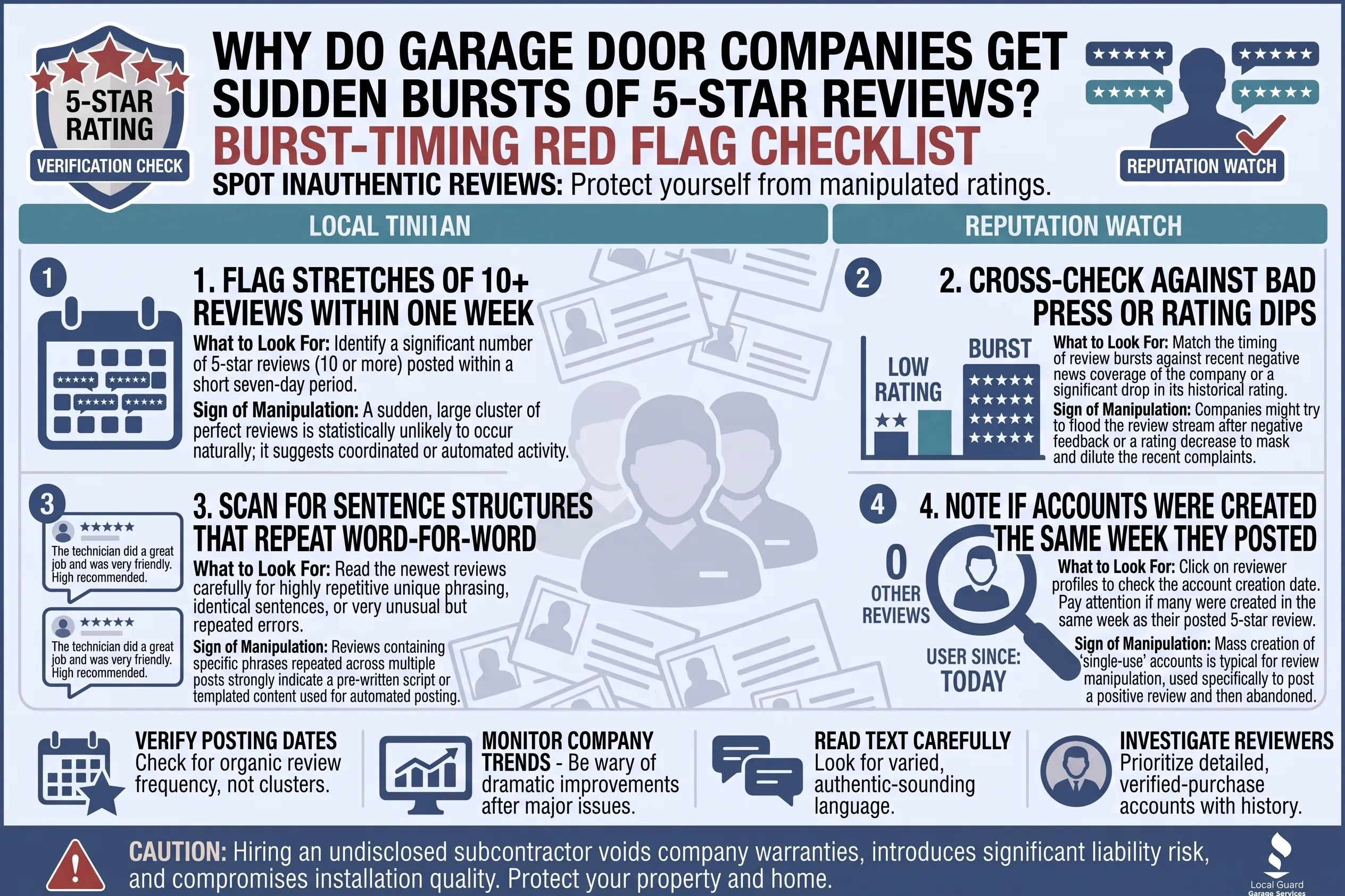 Burst-Timing Red Flag Checklist