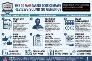 Why Do Fake Garage Door Company Reviews Sound So Generic?